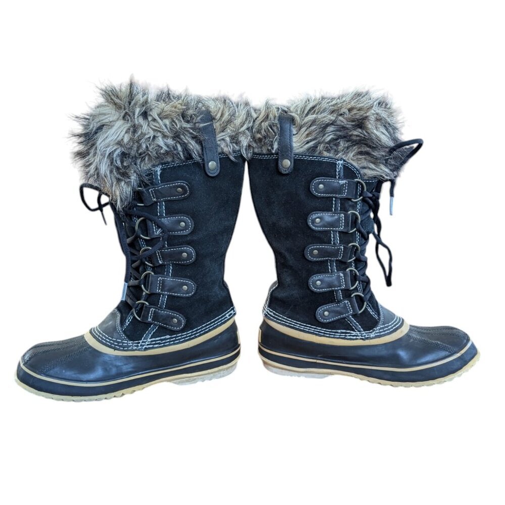 Sorel 💦Waterproof💦 & ♨️Insulated♨️ Joan of Arctic Winter Snow Boots Size 7 - Picture 6 of 14